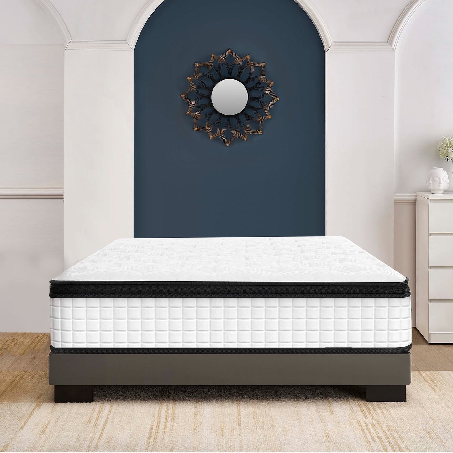 12" Twin Modern Comfort Mattress with Perfect Support and Comfort, Pressure Relieving