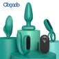 1 Set Obgado Sex toys for couple-Vibrating Penis Ring,Anal Plug,Wearable Vibrator and G Spot Vibrator