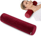 Roll Cylinder Bolster Pillow, Memory Foam Removable Washable Cover, Ergonomically Designed for Head, Neck, Back, and Legs || Ideal for Spine and Neck Support During Sleep